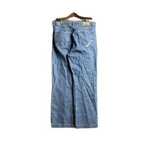 Vintage Drunknmunky Denim Jeans Size 40x32 Baggy Y2K 2000s Skate Hip Hop Pants